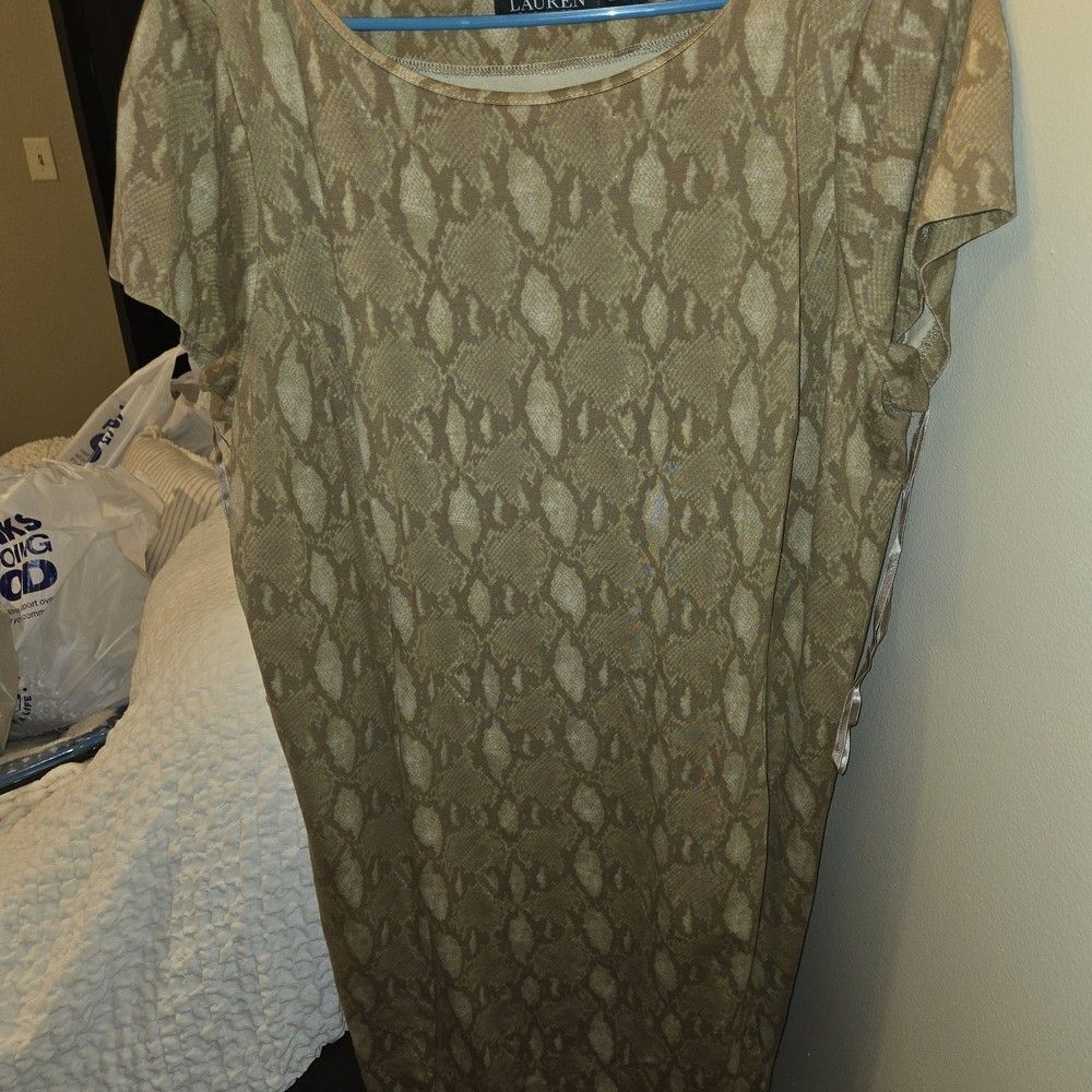 Lauren Ralph Lauren Snake skin pattern Dress Work Wear Office Wear